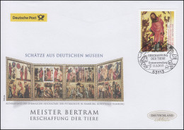 3161 Museumsschätze - Erschaffung Der Tiere, Schmuck-FDC Deutschland Exklusiv - Storia Postale