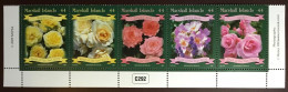 Marshall Islands 2009 Roses Flowers MNH - Rose