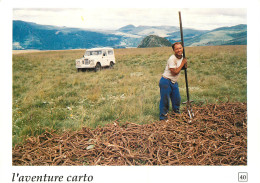 L'AVENTURE CARTO LE MONT DORE ARRACHAGE DES PIEDS DE GENTIANE - Cultures