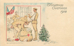 Croix Rouge Christmas Overseas 1918 ( Soldats Américains ) , * 448 11 - Croix-Rouge