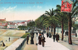 FRANCE - Cannes - La Promenade De La Croisette - ND Phot - Animé - Colorisé - Carte Postale Ancienne - Cannes