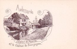 AUDENARDE - OUDENAARDE - Illustrateur - L'eglise Et Le Chateau De Bourgogne - Oudenaarde