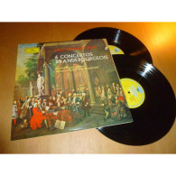 RUDOLF BAUMGARTNER / FESTIVAL STRINGS LUCERNE Concertos Brandebourgeois BACH - DEUTSCHE GRAMMOPHON 2 Lp 1970 - Clásica