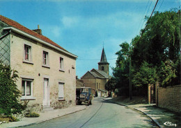 BELGIQUE - Vaux Et Borset - Église - Route - Colorisé - Carte Postale - Otros & Sin Clasificación