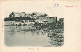 FRANCE - Boulogne S M - Vue De La Plage - Animé - Vue Sur Des Maisons Sur La Plage - Voitures - Carte Postale Ancienne - Boulogne Sur Mer