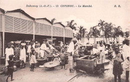 BENIN DAHOMEY Cotonou Bac De Rincage Devant Le Marché Couvert Carte Vierge Non Circulé  (Scans R/V) N° 57 \ML4056 - Dahome