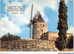 AIWP10-1029 - MOULIN - EN PROVENCE - LE MOULIN D'ALPHONSE DAUDET A FONTVIEILLE  - Mulini A Vento