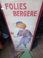 Miss Campton Affiche Folies Bergère Music-hall Moulin Rouge Cabaret Artiste Paris - Affiches