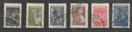 1948 - Serie Courante Mi No1331/1336 - Oblitérés