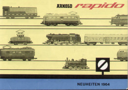 Catalogue ARNOLD RAPIDO 1967 Neuheiten Spur N = 9 Mm Maßstab 1/160 - Alemania