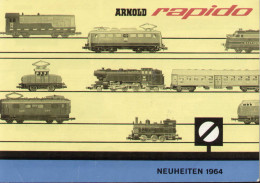 Catalogue ARNOLD RAPIDO 1967 Neuheiten Spur N = 9 Mm Maßstab 1/160 - Tedesco