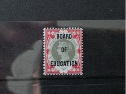 Great Britain QV Official Board Of Education SG 82 Fine Replica NG (611) - Dienstmarken