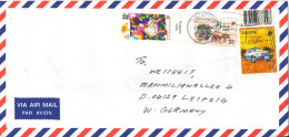 Singapore Air Mail Cover Sent To Germany 3-11-1999 Topic Stamps - Singapore (1959-...)