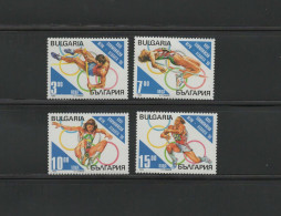 Bulgaria 1995 Olympic Games Atlanta, Set Of 4 MNH - Sommer 1996: Atlanta