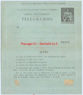 Entier FRANCE - Carte-lettre Pneumatique Neuf ** - 50c Chaplain Noir - Pneumatische Post