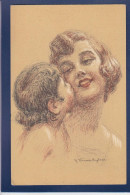 CPA 1 Euro Femme Beauté Illustrateur Woman écrite Prix De Départ 1 Euro - 1900-1949