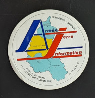 AUTOCOLLANT ARMÉE DE TERRE NFORMATION - 51 CHALONS SUR MARNE - MILITARIA - CHAMPAGNE ARDENNE - Autocollants