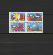 Chile 1996 Olympic Games Atlanta, Block Of 4 MNH - Estate 1996: Atlanta