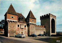 Automobiles - Cahors En Quercy - La Barbacane Ancien Corps De Garde Et La Tour Des Pendus - CPM - Voir Scans Recto-Verso - Turismo
