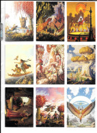 AD17 - SERIE COMPLETE 90 CARTES COMIC IMAGES - TIM HILDEBRANDT'S FLIGHT OF FANTASY - AUTRES SERIES DISPONIBLES - Sonstige & Ohne Zuordnung