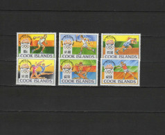 Cook Islands 1996 Olympic Games Atlanta, Set Of 6 MNH - Estate 1996: Atlanta