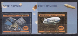 Côte D'Ivoire N°1223B/1223C - Espace - Neuf ** Sans Charnière - TB - Ivory Coast (1960-...)