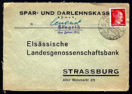 SINGRIST ÜBER ZABERN - 1943 - Elsaß - Other & Unclassified