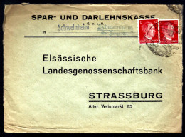 SCHWEINHEIM ÜBER ZABERN - 1943 - Elsaß - Other & Unclassified