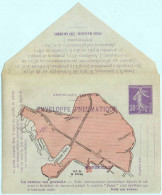 Entier FRANCE - Enveloppe Pneumatique Marseille Neuf - 30c Semeuse Violet - Pneumatische Post