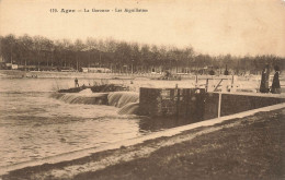 Agen * La Garonne * Les Aiguillettes * écluse - Agen