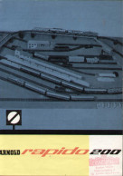 Catalogue ARNOLD RAPIDO 200 1961 N 1:160 Modelljärnväg Schwedische Ausgabe - En Suédois - Sin Clasificación