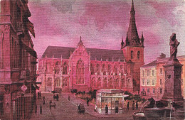 BELGIQUE - Liège - La Cathédrale - Animé - Colorisé - Carte Postale Ancienne - Liege