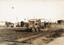 Le Croisic * RARE Grande Photo Photographe A. THOMARAY * La Micheline * Gare Train Ligne Chemin De Fer Machine - Le Croisic