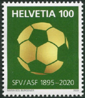 Suiza 2020 Correo 2573 **/MNH 125 Aniv. Asociación Suiza De Fútbol - Ungebraucht