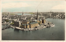 SUEDE - Stockholm - Utsikt Fron Stadshusets Torn - View Form The Town Hall Tower - Vue Générale - Carte Postale Ancienne - Zweden