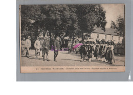 CPA - MASSEVAUX 68 - Le Generale Joffre Visite L'Alsace Grabdiose Reception Très Animé Alsacienne Coiffe - Masevaux