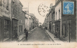 St Philbert De Grand Lieu * La Rue De La Mairie * Commerces Magasins - Saint-Philbert-de-Grand-Lieu