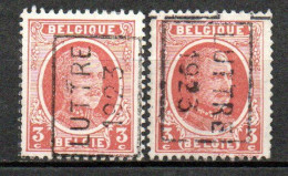 3147 Voorafstempeling Op Nr 192 - LUTTRE 1923 - Positie A & B - Rollo De Sellos 1920-29