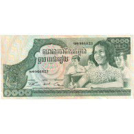 Billet, Cambodge, 1000 Riels, Undated, Undated, KM:17, SUP - Cambodja