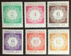 Trinidad & Tobago 1976 - 1977 Postage Due Set MNH - Trinidad & Tobago (1962-...)