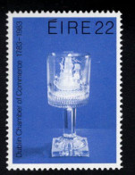 1999532054 1983  SCOTT 557 (XX) POSTFRIS  MINT NEVER HINGED - DUBLIN CHAMBER OF COMMERCE BICENT. - OUZEL GALLEY GOBLET - Unused Stamps