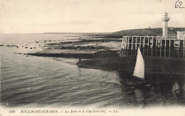 FRANCE - Boulogne Sur Mer - La Jetée Et Le P Gris Nez - L L - Vue Sur La Plage - La Mer - Carte Postale Ancienne - Boulogne Sur Mer
