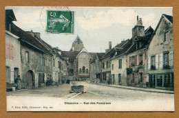 CHAOURCE  (10) : " RUE DES FONTAINES " - Chaource