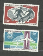 Gabon POSTE AERIENNE N°47, 55 Neufs** Cote 4.80€ - Gabon (1960-...)