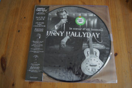 JOHNNY HALLYDAY LE COEUR D UN HOMME DOUBLE LP PICTURES DISC  EDITION LIMITEE  VALEUR+ NEUF SCELLE 2015 - Rock