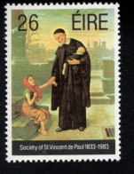 1999532954 1983  SCOTT 570 (XX) POSTFRIS  MINT NEVER HINGED - SOCIETY OF ST. VINCENT DE PAUL - SESQUICENTENNIAL - Nuevos