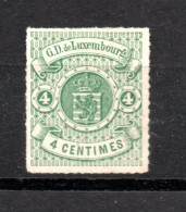 Luxembourg 1865 Old Coat Of Arms Stamps (Michel 14) Nice MLH - 1859-1880 Stemmi