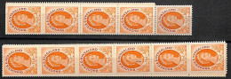 ZA0031 - RHODESIA NYASALAND - STAMP LOT - SG # 1a*41 + 2a/b*60  -  MINT MNH - Rhodesien & Nyasaland (1954-1963)