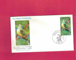 Polynésie - FDC De 1981 - YT N° 169 - Ptilinopus Purpuratus - Ptilope De La Société - Tauben & Flughühner