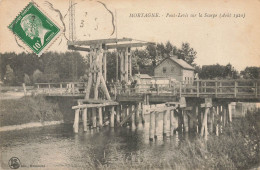 Mortagne Du Nord * Le Pont Levis Sur La Scarpe , Avril 1920 - Other & Unclassified